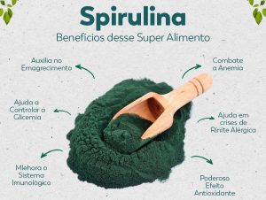 Benefícios da Spirulina