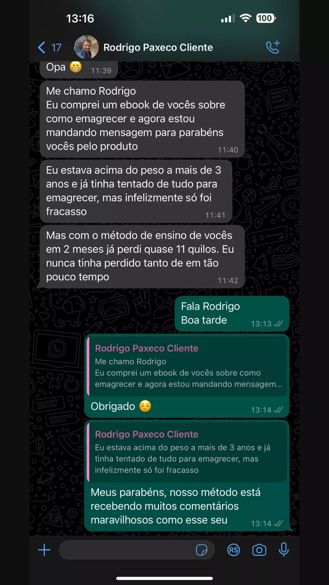 17 - Desafio secar em 24 dias